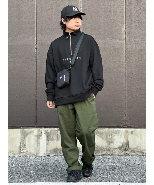 BACK NUMBER(バックナンバー)の「【BACK NUMBER】「THE WORLD CARGO」M-47モデル ベイカーパンツ(カーゴパンツ・メンズ・オリーブ・M/XL/L)」の12枚目の写真