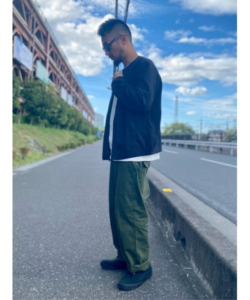 BACK NUMBER(バックナンバー)の「【BACK NUMBER】「THE WORLD CARGO」M-47モデル ベイカーパンツ(カーゴパンツ・メンズ・オリーブ・M/XL/L)」の17枚目の写真