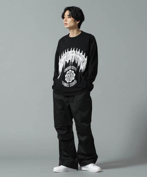 DANKE SCHON(ダンケシェーン)の「【WEB&DEPOT限定】DankeSchon/ダンケシェーン/SUBHUMAN LST/グラフィック ロンT(Tシャツ/カットソー・レディース・ブラック/グレー/ホワイト・L/M/S)」の18枚目の写真