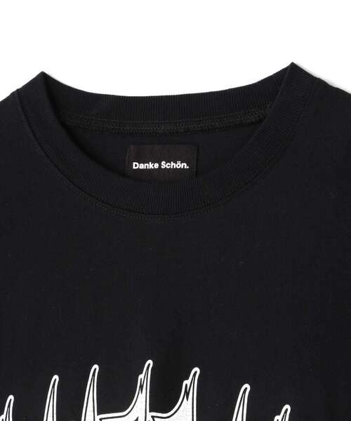 DANKE SCHON(ダンケシェーン)の「【WEB&DEPOT限定】DankeSchon/ダンケシェーン/SUBHUMAN LST/グラフィック ロンT(Tシャツ/カットソー・レディース・ブラック/グレー/ホワイト・L/M/S)」の16枚目の写真