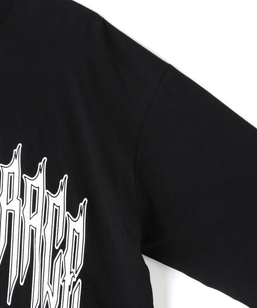 DANKE SCHON(ダンケシェーン)の「【WEB&DEPOT限定】DankeSchon/ダンケシェーン/SUBHUMAN LST/グラフィック ロンT(Tシャツ/カットソー・レディース・ブラック/グレー/ホワイト・L/M/S)」の15枚目の写真