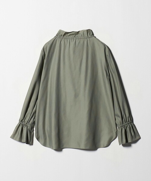 フリルカラー フレアスリーブ ブラウス（シャツ/ブラウス）｜UNITED
