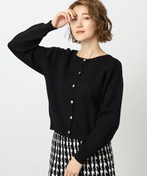 grove | ゴールドボタンが華やか見え！前後2WAYで着回し上手なカーディガン(カーディガン/ボレロ)