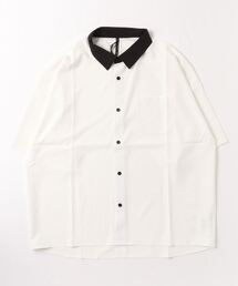 【Ir】ポリストレッチクレリックシャツSS