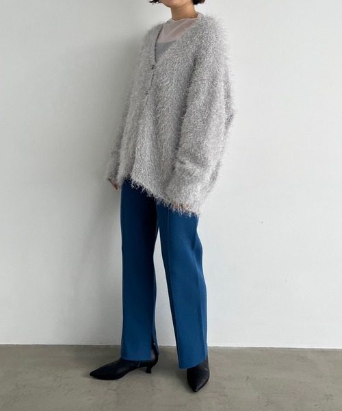 LOWRYS FARM(ローリーズファーム)の「スムースニットパンツ 969795(その他パンツ・レディース・ブラウン/ブラック/その他/チャコールグレー/ブルー・FREE)」の20枚目の写真