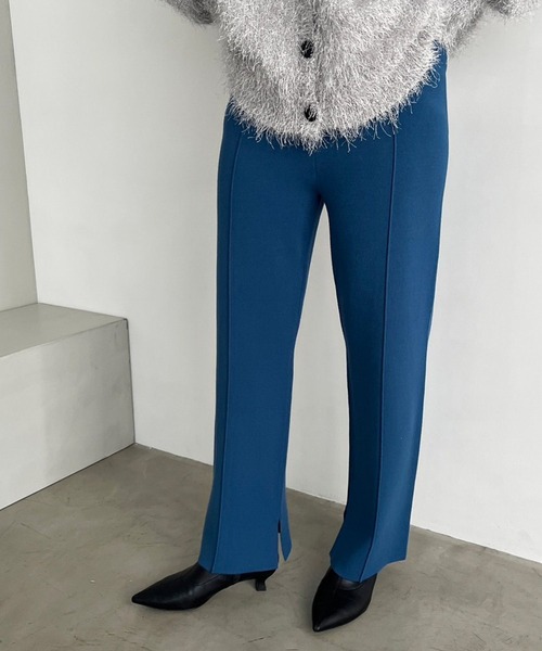 LOWRYS FARM（ローリーズファーム）の「スムースニットパンツ 969795