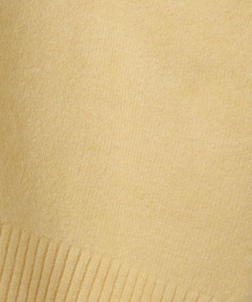 JEANASIS（ジーナシス）の「5Gストレッチカラークルーネックプルオーバー/988061（ニット/セーター・レディース・イエロー/グレー/オフホワイト・FREE）」の12枚目の写真