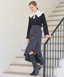 アシメラッフルスカート