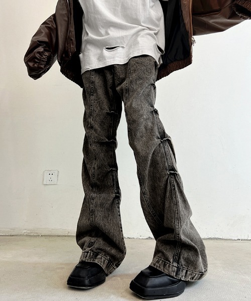 Shoowtime（ショウタイム）の「vintage make side tuck flare