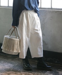Brocante | [Brocante / ブロカント]  ホワイトデニム トヌーパンツ(デニムパンツ)