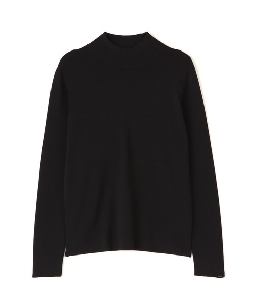 N.（N. Natural Beauty Basic）（エヌエヌナチュラルビューティーベーシック）の「◆総針ボトルネック長袖ニット（Tシャツ/カットソー・レディース・オフホワイト/グリーン/ブラック/パープル・MEDIUM）」の22枚目の写真