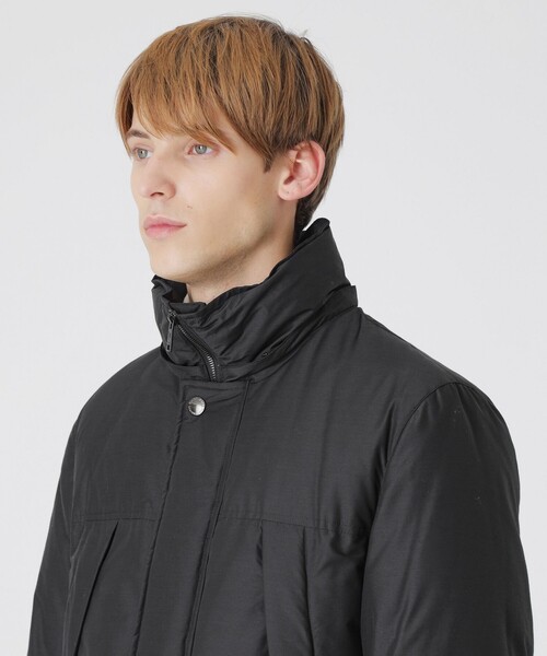 BLACK LABEL CRESTBRIDGE(ブラックレーベル・クレストブリッジ)の「ウールブレンドロングダウン(ダウンジャケット/コート・メンズ・ライトグレー/ブラック・M/XL/L)」の17枚目の写真