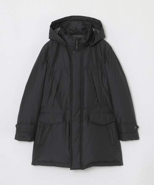 BLACK LABEL CRESTBRIDGE(ブラックレーベル・クレストブリッジ)の「ウールブレンドロングダウン(ダウンジャケット/コート・メンズ・ライトグレー/ブラック・M/XL/L)」の20枚目の写真
