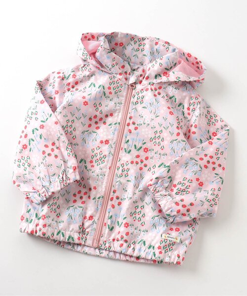 Seraph（セラフ）の「ウィンドブレーカー（カーディガン/ボレロ・キッズ・ラベンダー/アイボリー/ピンク/サックスブルー・90/100/110/120/80/130/95/140）」の4枚目の写真