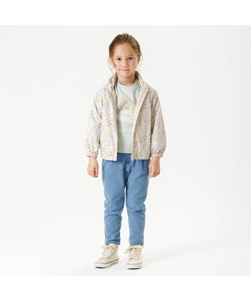 Seraph（セラフ）の「ウィンドブレーカー（カーディガン/ボレロ・キッズ・ラベンダー/アイボリー/ピンク/サックスブルー・90/100/110/120/80/130/95/140）」の8枚目の写真