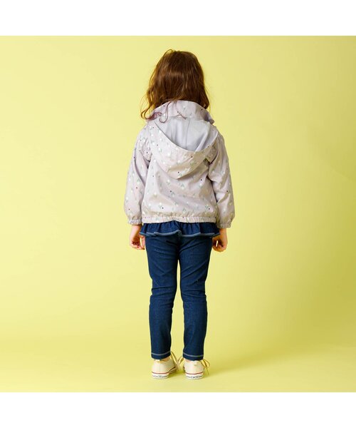 Seraph（セラフ）の「ウィンドブレーカー（カーディガン/ボレロ・キッズ・ラベンダー/アイボリー/ピンク/サックスブルー・90/100/110/120/80/130/95/140）」の11枚目の写真