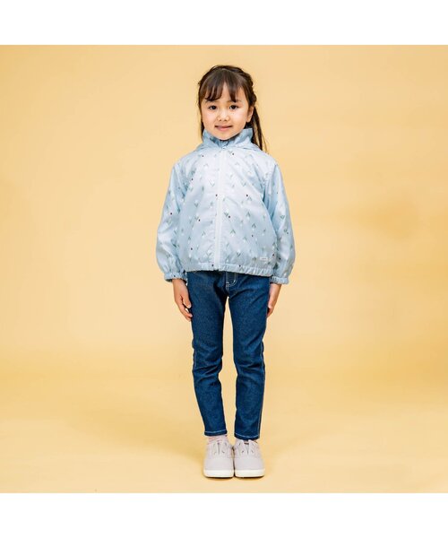 Seraph（セラフ）の「ウィンドブレーカー（カーディガン/ボレロ・キッズ・ラベンダー/アイボリー/ピンク/サックスブルー・90/100/110/120/80/130/95/140）」の12枚目の写真