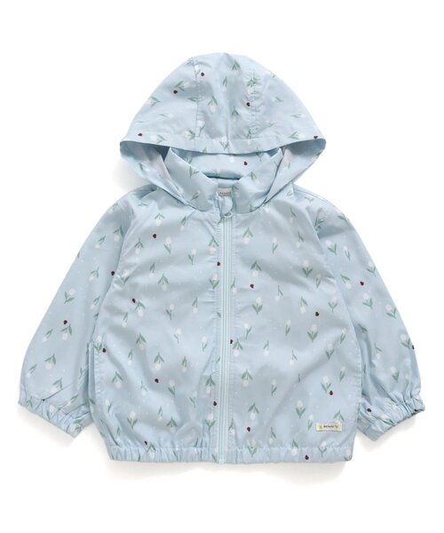 Seraph（セラフ）の「ウィンドブレーカー（カーディガン/ボレロ・キッズ・ラベンダー/アイボリー/ピンク/サックスブルー・90/100/110/120/80/130/95/140）」の14枚目の写真