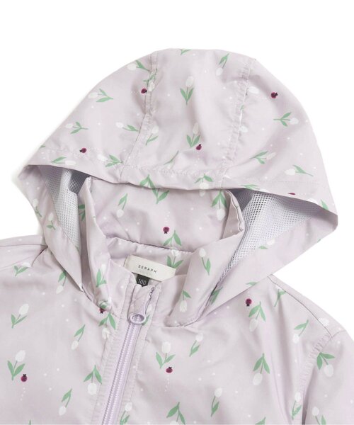 Seraph（セラフ）の「ウィンドブレーカー（カーディガン/ボレロ・キッズ・ラベンダー/アイボリー/ピンク/サックスブルー・90/100/110/120/80/130/95/140）」の19枚目の写真