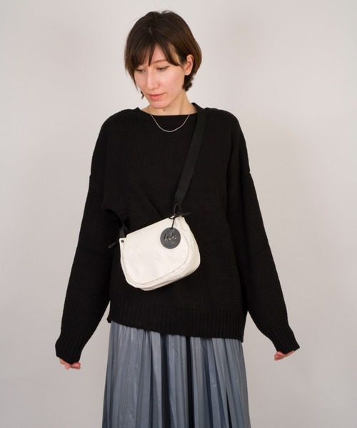 JACK GOMME ジャックゴム 光沢 黒い ショルダー バッグ セール】ジャックゴム Jack Gomme jack gomme ショルダーバッグ