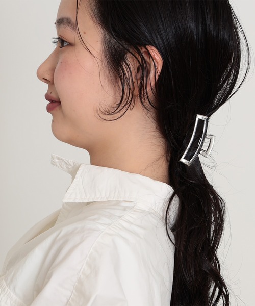BEAMS BOY（ビームスボーイ）の「BEAMS BOY / アンティーク ヘアクリップ（バレッタ/ヘアクリップ・レディース・シルバー/ゴールド・ONE SIZE）」の13枚目の写真