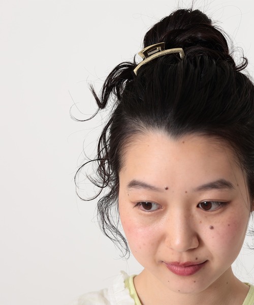 BEAMS BOY（ビームスボーイ）の「BEAMS BOY / アンティーク ヘアクリップ（バレッタ/ヘアクリップ・レディース・シルバー/ゴールド・ONE SIZE）」の19枚目の写真
