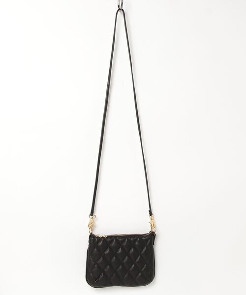 BACKLASH（バックラッシュ）の「Ballet by BACKLASH/バレエ バイ バックラッシュ/Quilting Mini BAG（ショルダーバッグ・レディース・ブラック・F）」の6枚目の写真