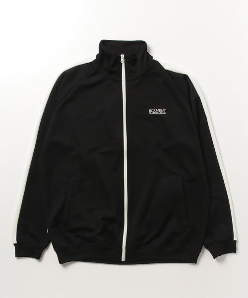 ELEMENT（エレメント）の「ELEMENT メンズ ON THE TRACK JACKET  【2024年春夏モデル】/エレメントトラックジャケット（ブルゾン・メンズ・オフホワイト/ブラック・LARGE/X-LARGE/MEDIUM）」の2枚目の写真