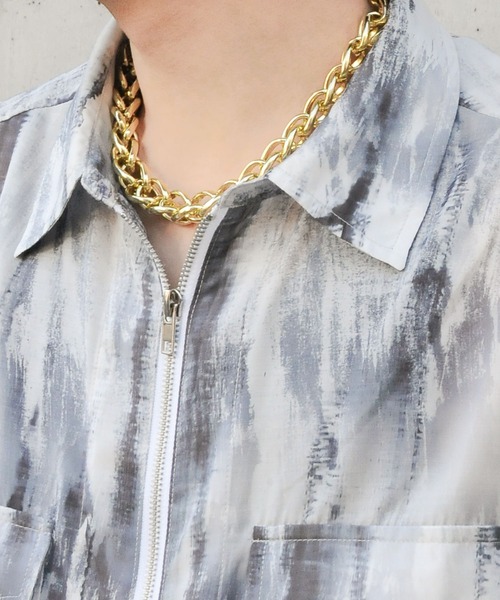 NILWAY（ニルウェイ）の「アソートチェーン＆チャームネックレス（ネックレス・メンズ・シルバー/シルバー系その他/ゴールド・FREE）」の3枚目の写真