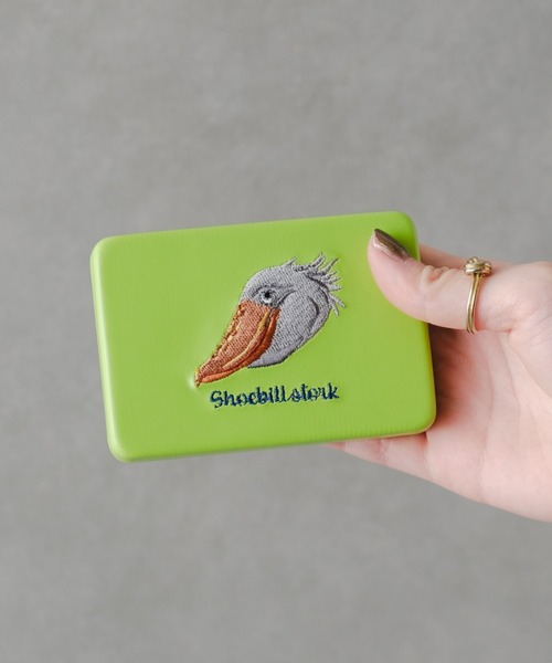 BIRTHDAY BAR（バースデイバー）の「animal small case（ポーチ・レディース・ライム/シルバー/パープル/ネイビー・フリー）」の2枚目の写真