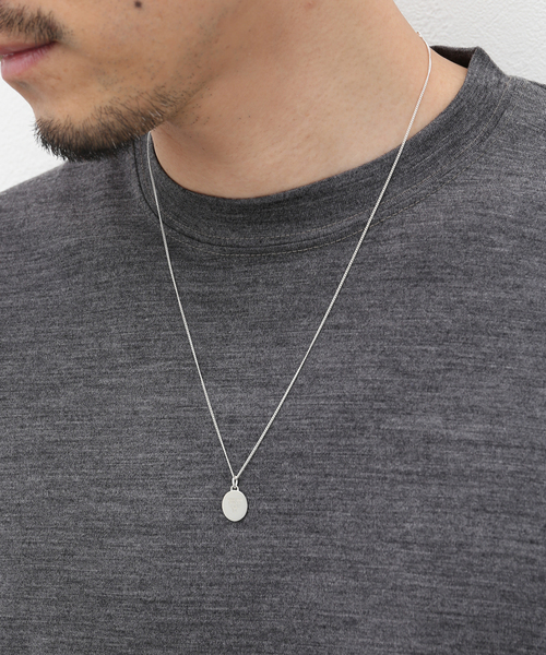 未使用♦シルバー925刻印♦羽型ブラックコードネックレス♦５０％OFF➕Tセール 長方形 ネックレス シルバー925 メンズ ユニセックス | cloud-blue