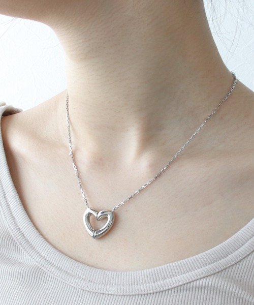 ハートマグネットネックレス（ネックレス）｜Three Four Time（スリー