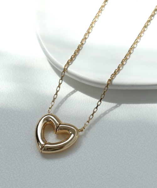 ハートマグネットネックレス（ネックレス）｜Three Four Time（スリー