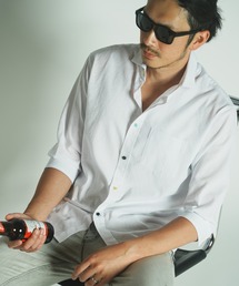 RATTLE TRAP（ラトルトラップ）の「COOL MAX フレンチリネン混 7分袖 シャツ（シャツ/ブラウス）」