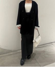 LE CIEL BLEU（ルシェルブルー）の「カーブラインブレザー / Curve 
