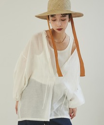hunch | シアーボリュームパフブラウス(シャツ/ブラウス)