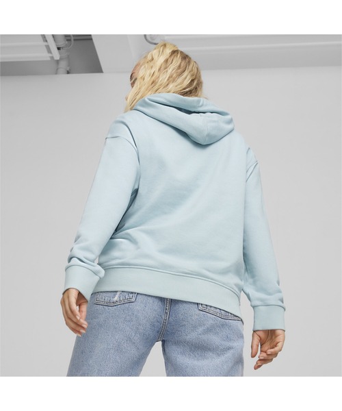 PUMA（プーマ）の「PUMA プーマ ウィメンズ プーマ パワー フーディ（パーカー・レディース・ターコイズブルー/パープル系その他/ブラック・LARGE/MEDIUM/SMALL/X-LARGE）」の19枚目の写真