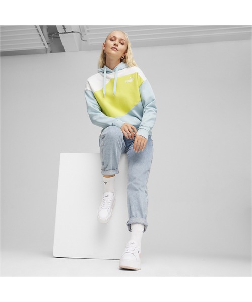 PUMA（プーマ）の「PUMA プーマ ウィメンズ プーマ パワー フーディ（パーカー・レディース・ターコイズブルー/パープル系その他/ブラック・LARGE/MEDIUM/SMALL/X-LARGE）」の20枚目の写真