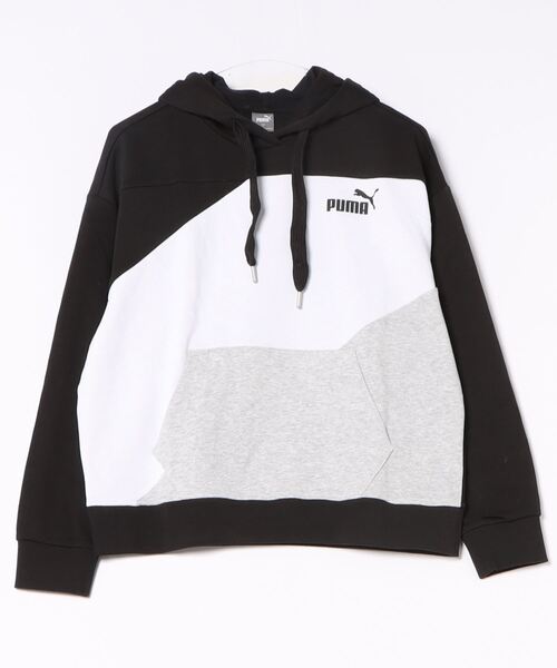 PUMA（プーマ）の「PUMA プーマ ウィメンズ プーマ パワー フーディ（パーカー・レディース・ターコイズブルー/パープル系その他/ブラック・LARGE/MEDIUM/SMALL/X-LARGE）」の10枚目の写真