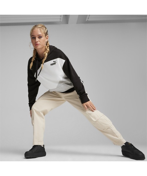 PUMA（プーマ）の「PUMA プーマ ウィメンズ プーマ パワー フーディ（パーカー・レディース・ターコイズブルー/パープル系その他/ブラック・LARGE/MEDIUM/SMALL/X-LARGE）」の21枚目の写真