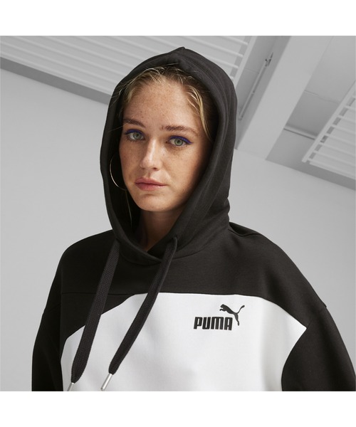 PUMA（プーマ）の「PUMA プーマ ウィメンズ プーマ パワー フーディ（パーカー・レディース・ターコイズブルー/パープル系その他/ブラック・LARGE/MEDIUM/SMALL/X-LARGE）」の22枚目の写真