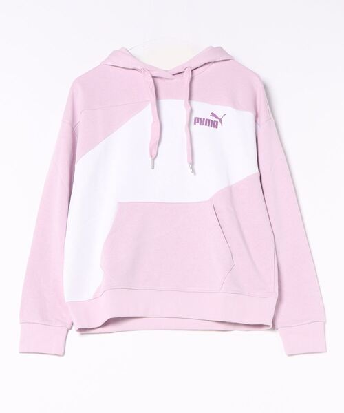 PUMA（プーマ）の「PUMA プーマ ウィメンズ プーマ パワー フーディ（パーカー・レディース・ターコイズブルー/パープル系その他/ブラック・LARGE/MEDIUM/SMALL/X-LARGE）」の4枚目の写真