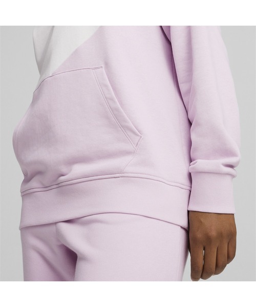 PUMA（プーマ）の「PUMA プーマ ウィメンズ プーマ パワー フーディ（パーカー・レディース・ターコイズブルー/パープル系その他/ブラック・LARGE/MEDIUM/SMALL/X-LARGE）」の16枚目の写真
