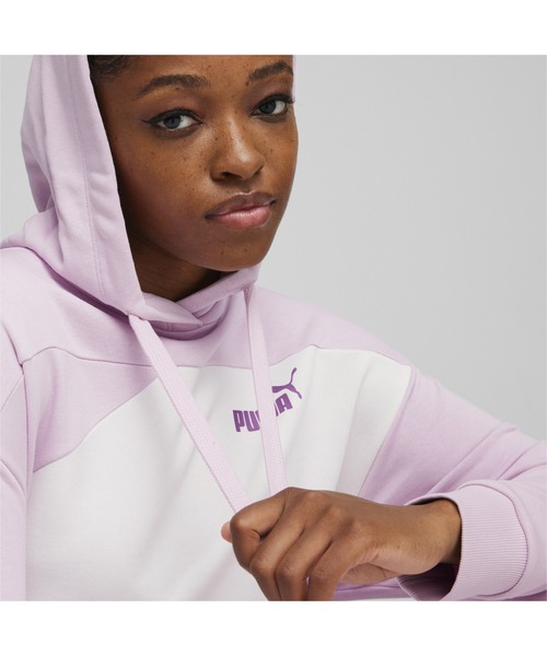 PUMA（プーマ）の「PUMA プーマ ウィメンズ プーマ パワー フーディ（パーカー・レディース・ターコイズブルー/パープル系その他/ブラック・LARGE/MEDIUM/SMALL/X-LARGE）」の6枚目の写真