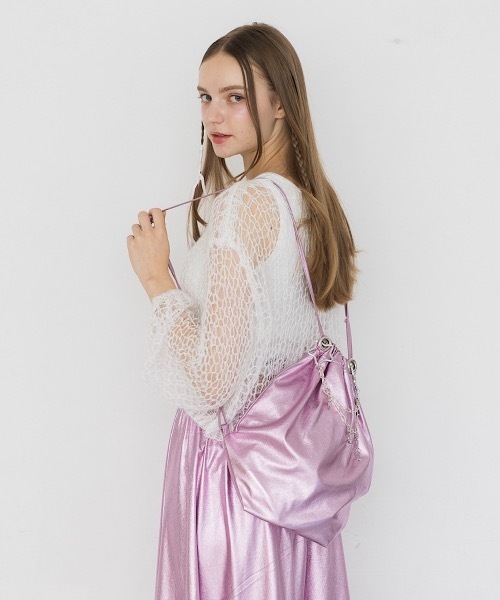 lilLilly（リルリリー）の「メタリックボリュームスカート（スカート  