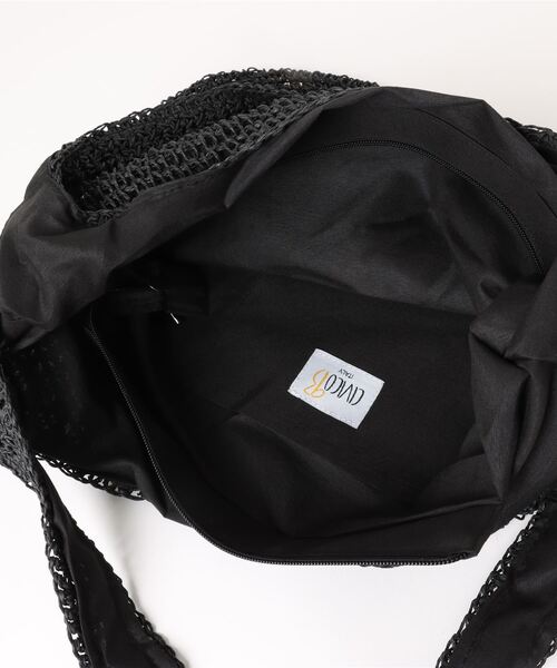 inter-chaussures（インターショシュール）の「【CIVICO 93】雑材トートバッグ(Q46335)（トートバッグ・レディース・ブルー/ベージュ/ブラック・ALL）」の6枚目の写真