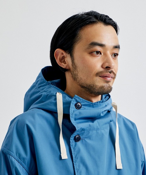 nanamica(ナナミカ)の「【nanamica / ナナミカ】Hooded Jacket/フーデットジャケット(マウンテンパーカー・メンズ・サックスブルー/ネイビー/ベージュ・L/M/XL)」の14枚目の写真