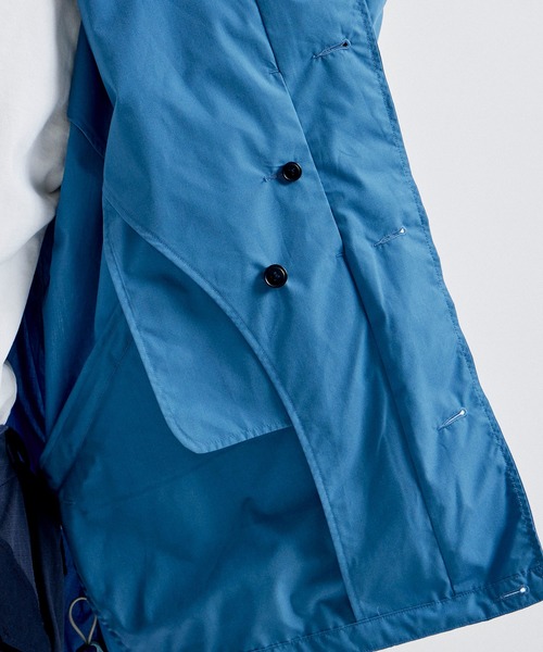 nanamica(ナナミカ)の「【nanamica / ナナミカ】Hooded Jacket/フーデットジャケット(マウンテンパーカー・メンズ・サックスブルー/ネイビー/ベージュ・L/M/XL)」の16枚目の写真
