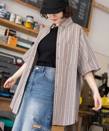 PBLIM | PBLIM/レトロストライプシャツ(シャツ/ブラウス)