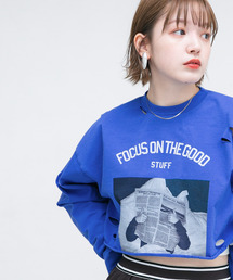 KBF | リメイクライククロップドTEE(Tシャツ/カットソー)